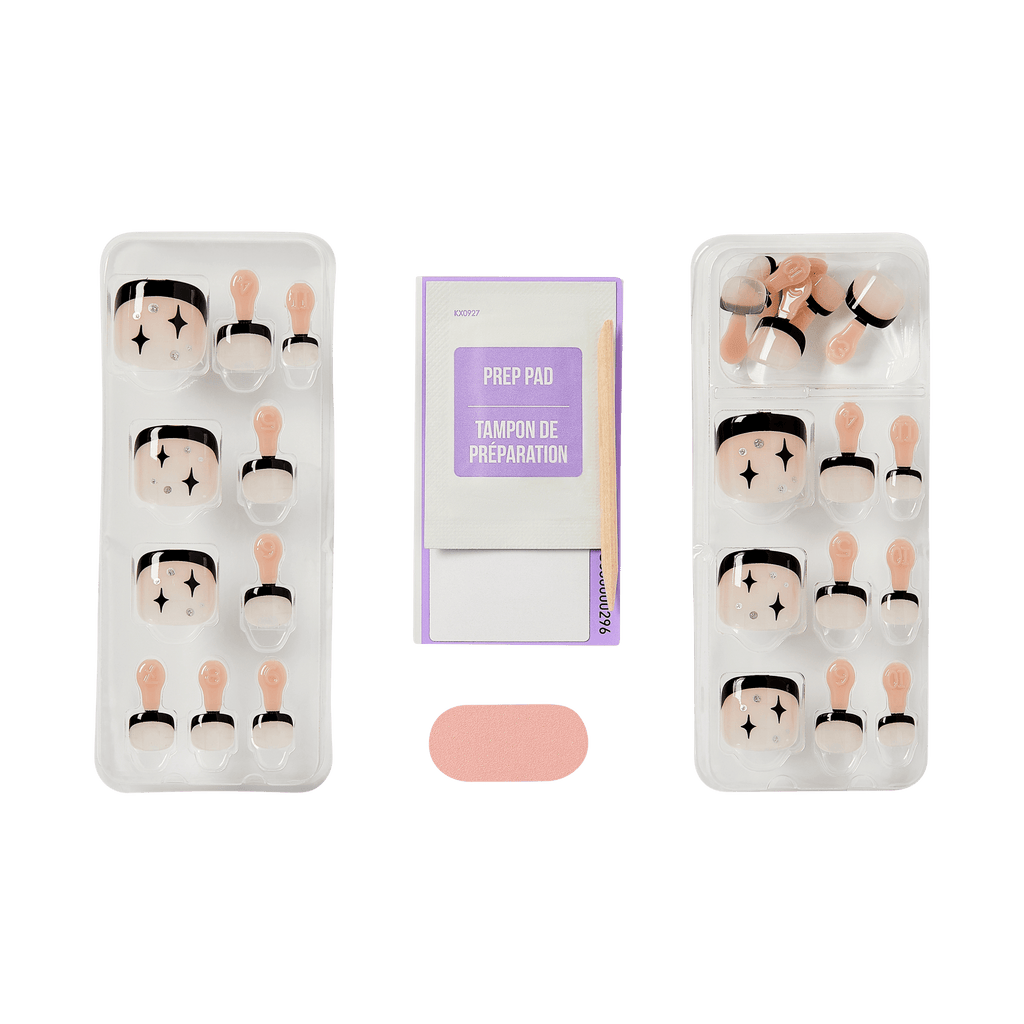 imPRESS Design Press On Pedicure - Paradise