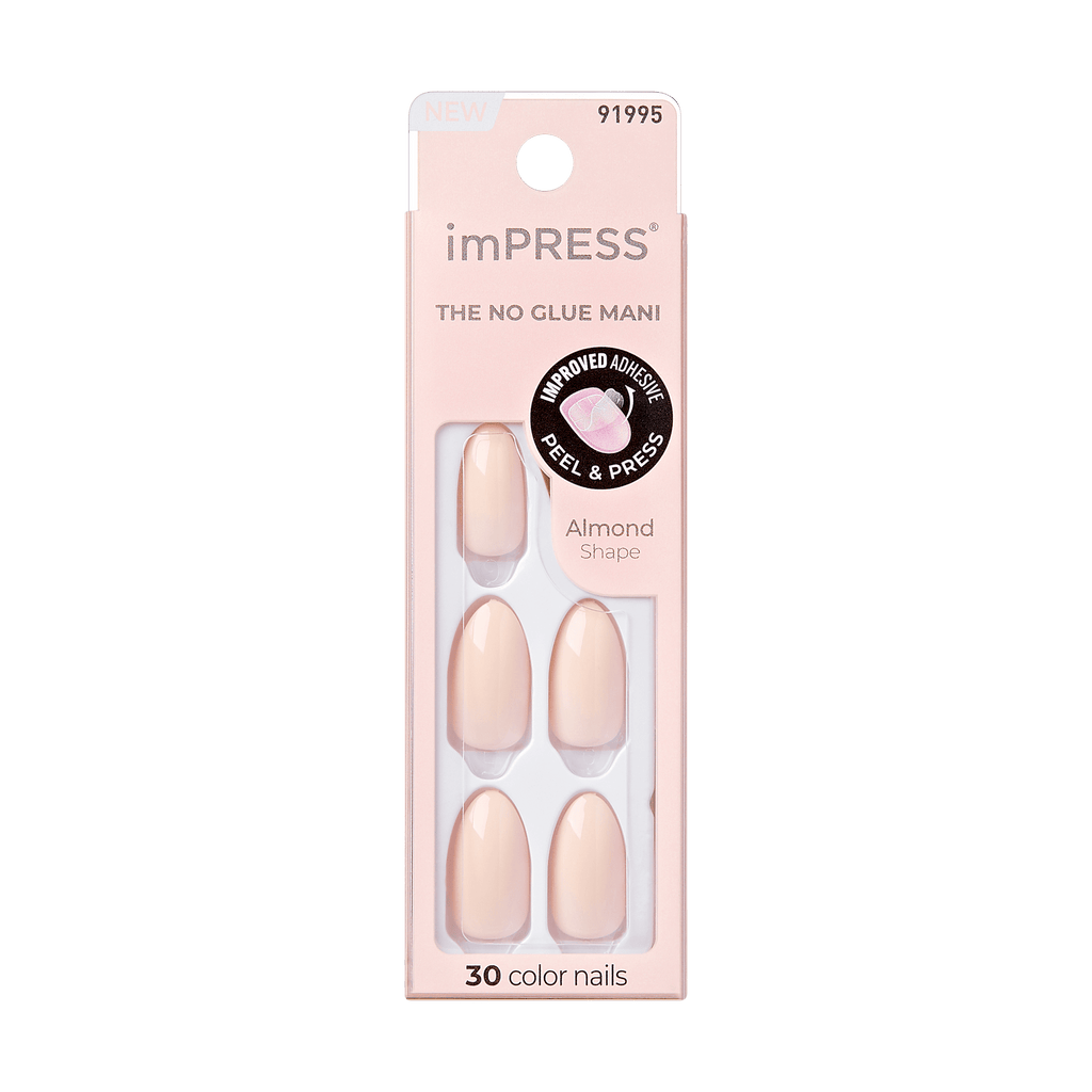 imPRESS Color Press On Nails - Brushed Pale