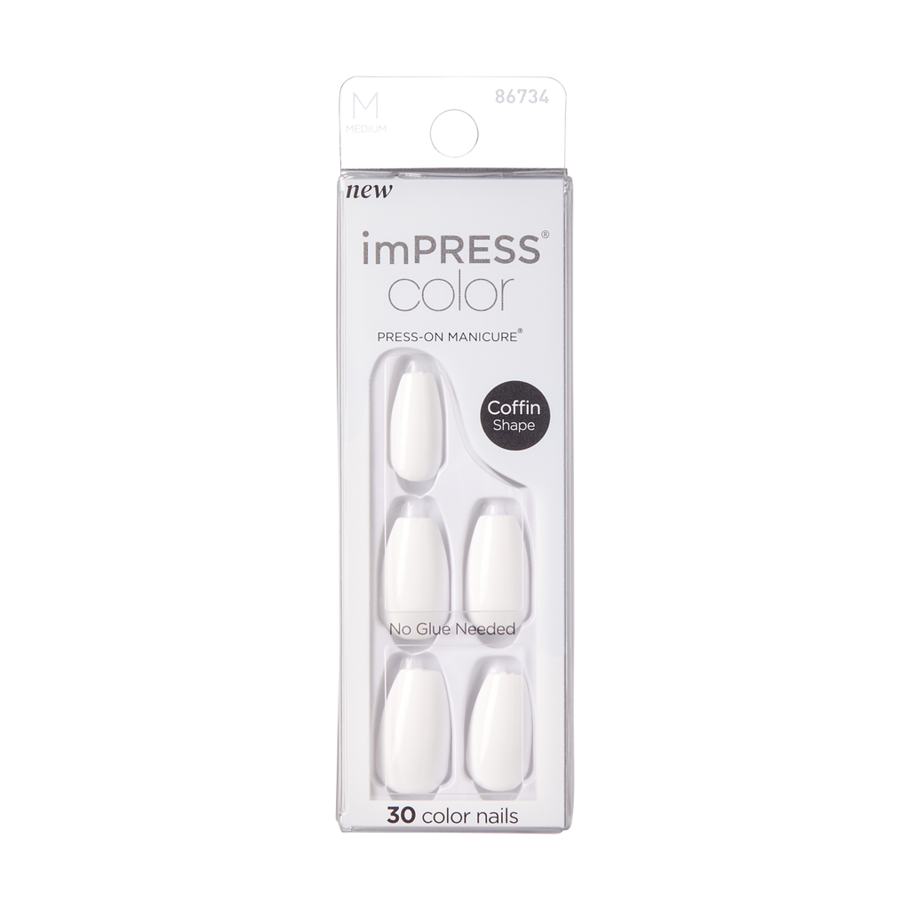 imPRESS Color Press On Nails - Frosting