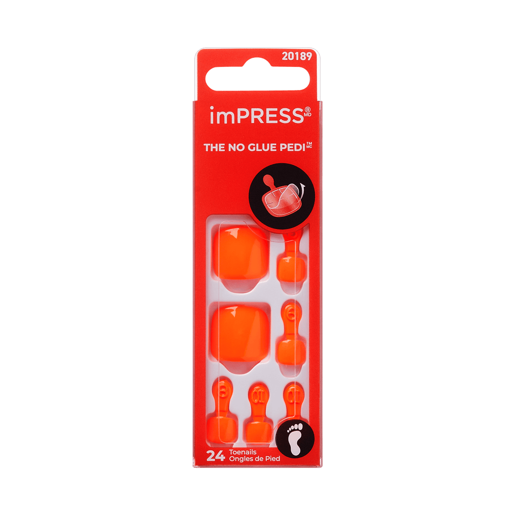imPRESS Color Press On Pedicure - Glory Days