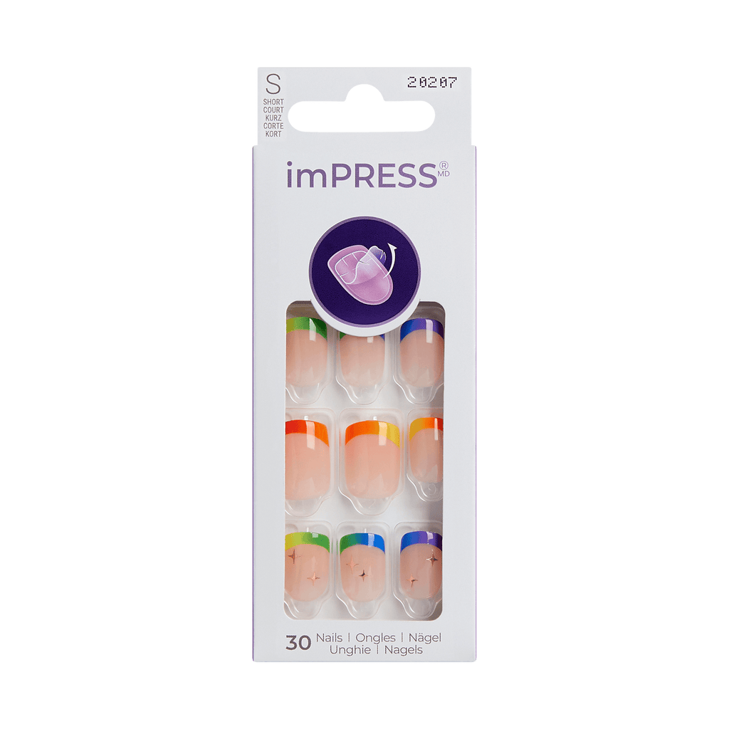 imPRESS Design Press On Nails - Sunset Low