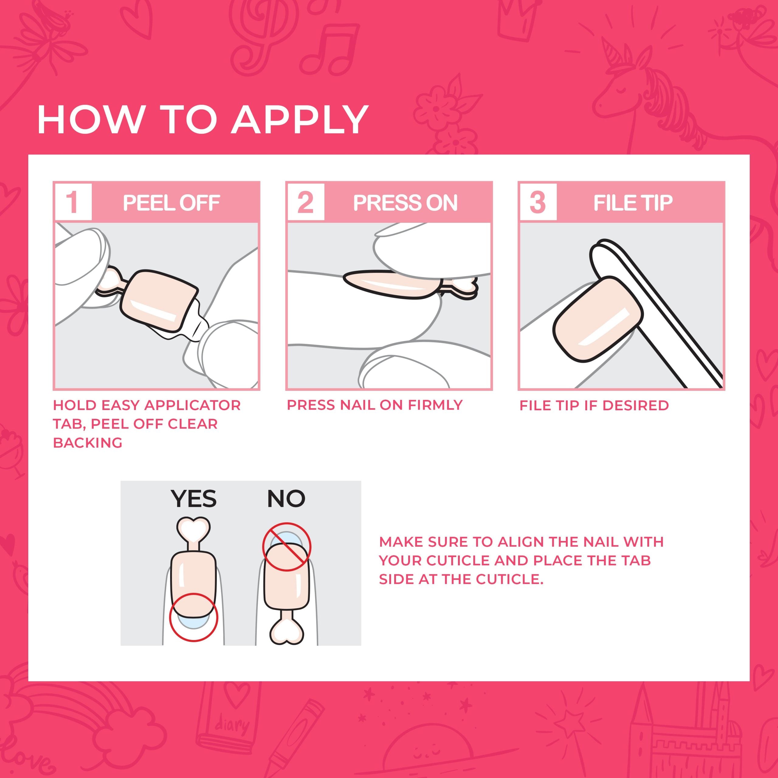 imPRESS Kids Press On Nails - Little Heart