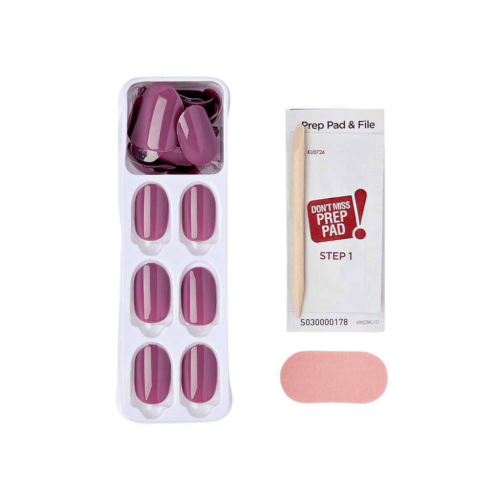 imPRESS Color Press On Nails - Purple Veil