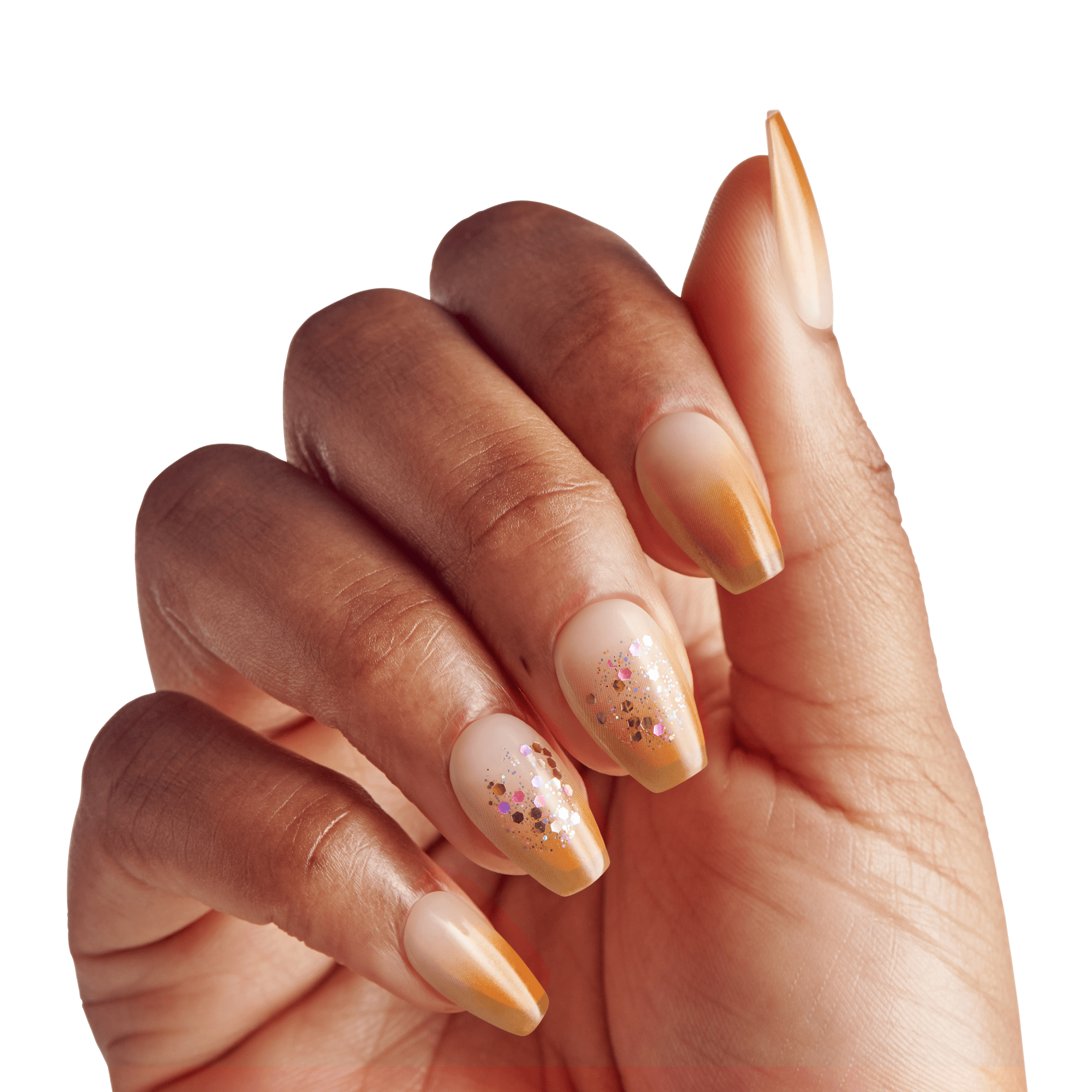 imPRESS Design Press On Nails - Golden Espresso