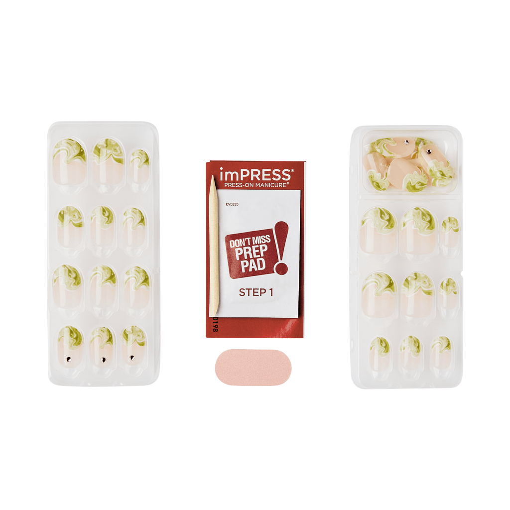 imPRESS Design Press On Nails - Matcha Latte
