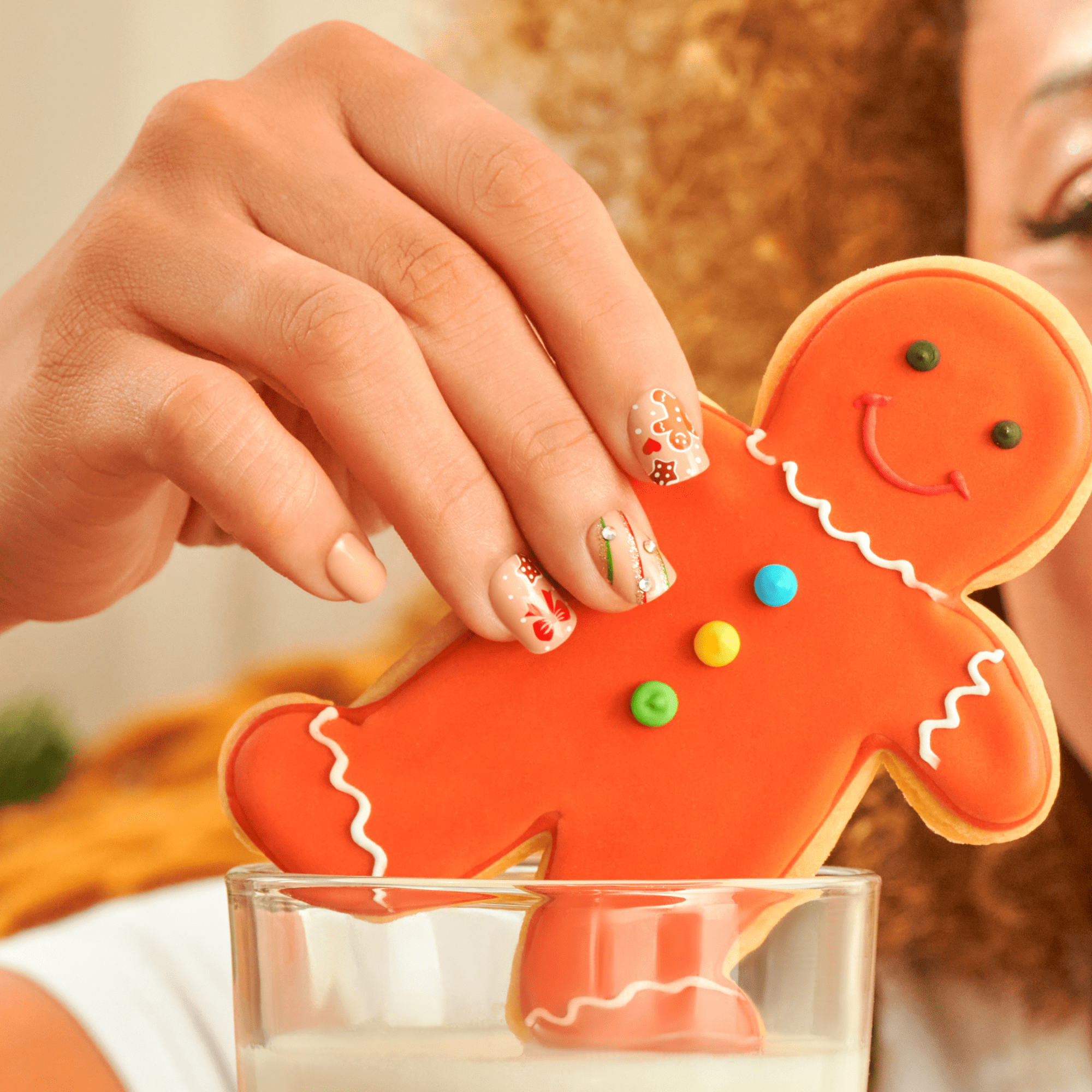 imPRESS Holiday Design Press On Nails - Mistletoe Kiss
