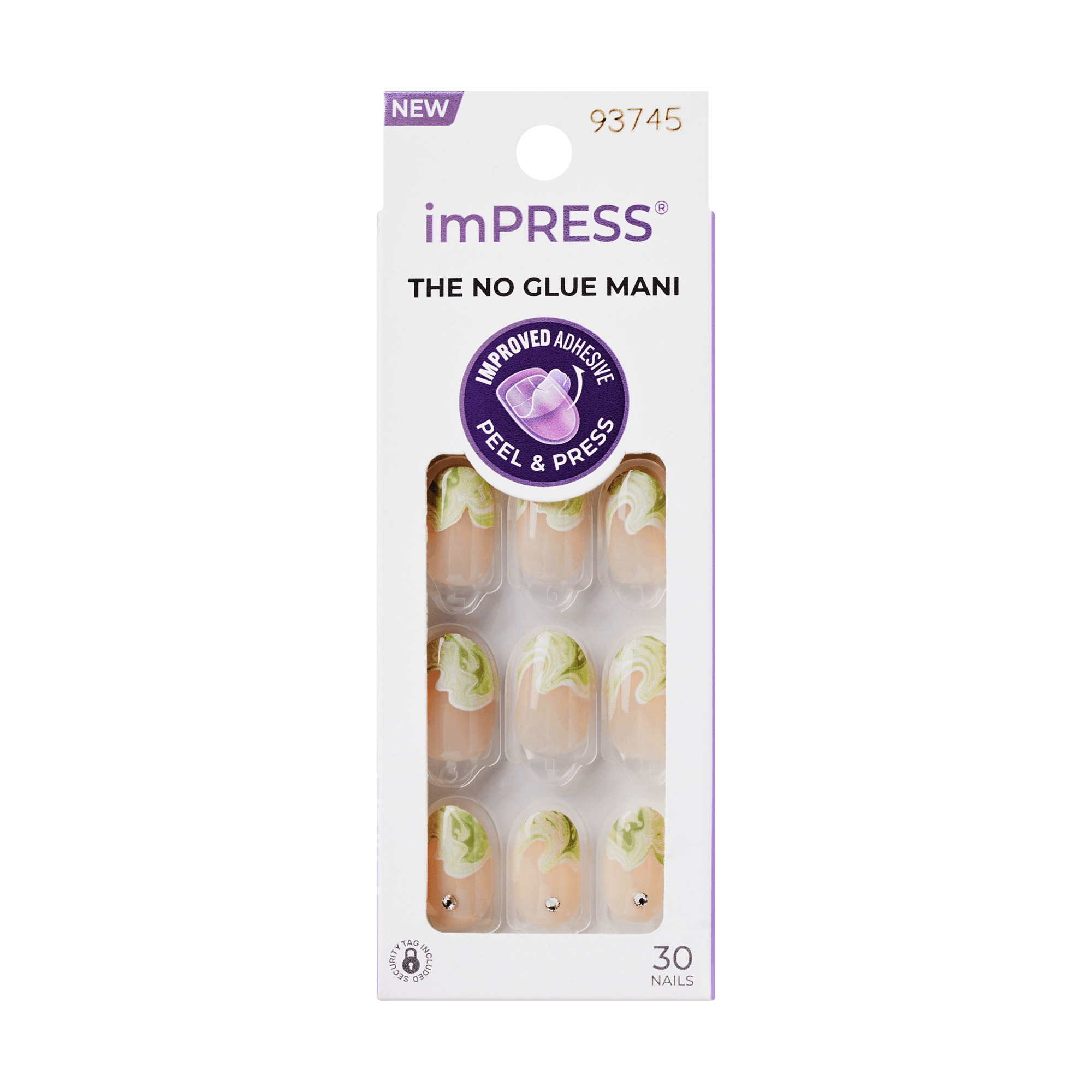 imPRESS Design Press On Nails - Matcha Latte