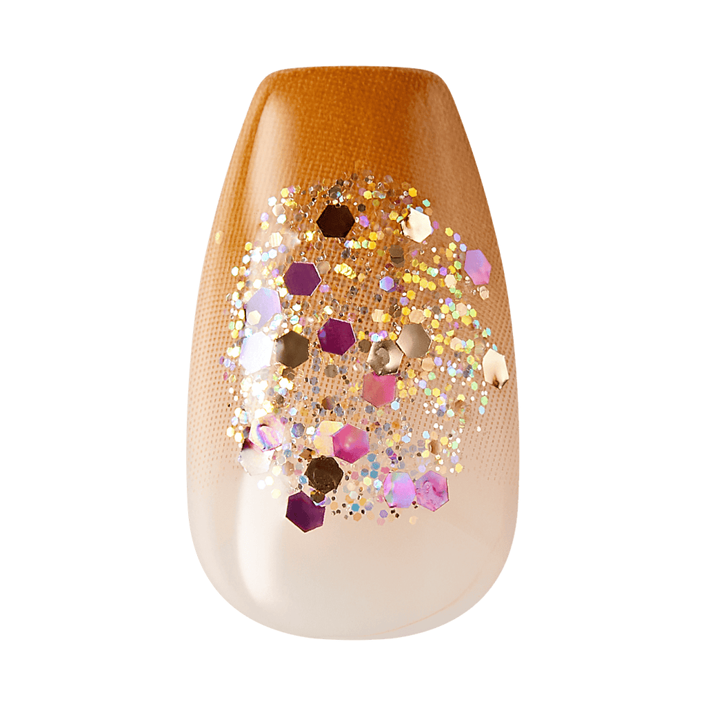 imPRESS Design Press On Nails - Golden Espresso