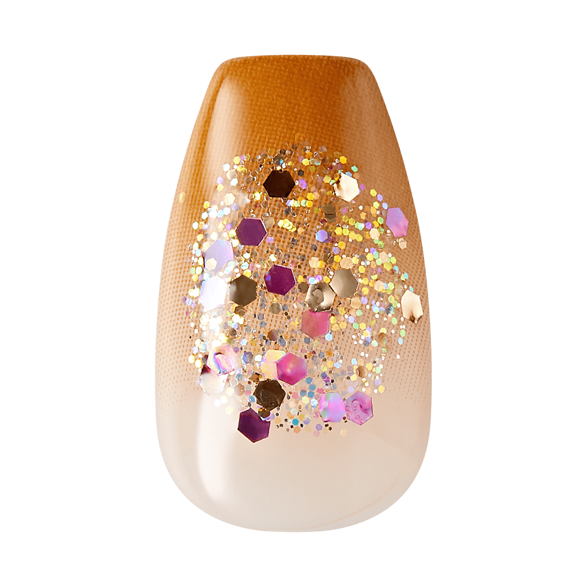 imPRESS Design Press On Nails - Golden Espresso