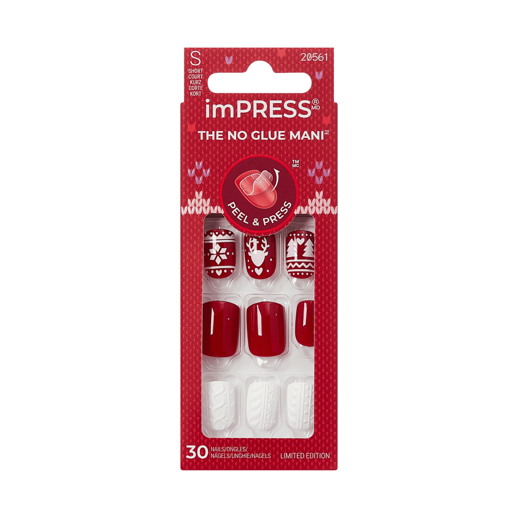 imPRESS Holiday Design Press On Nails - Feelin' Festive