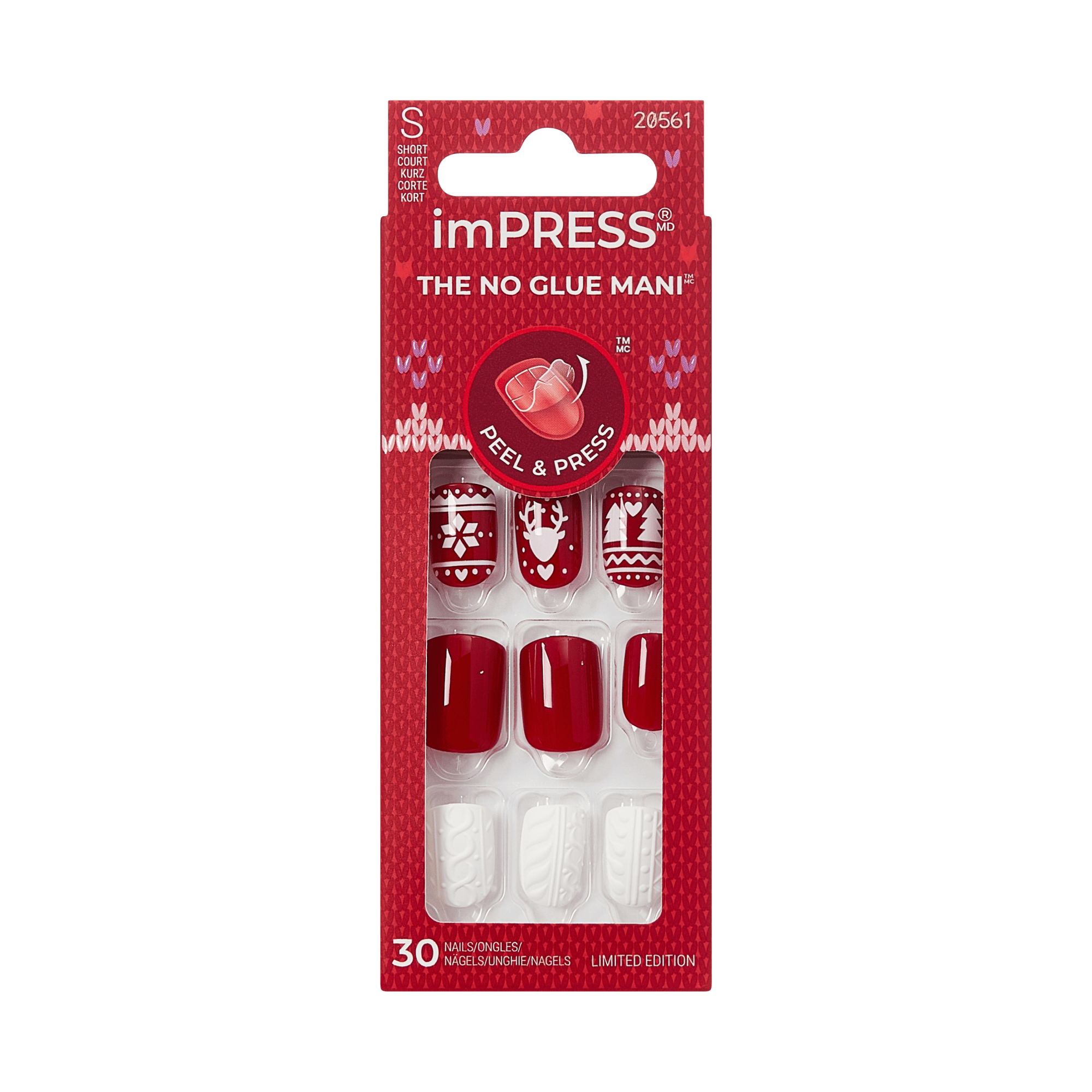imPRESS Holiday Design Press On Nails - Feelin' Festive