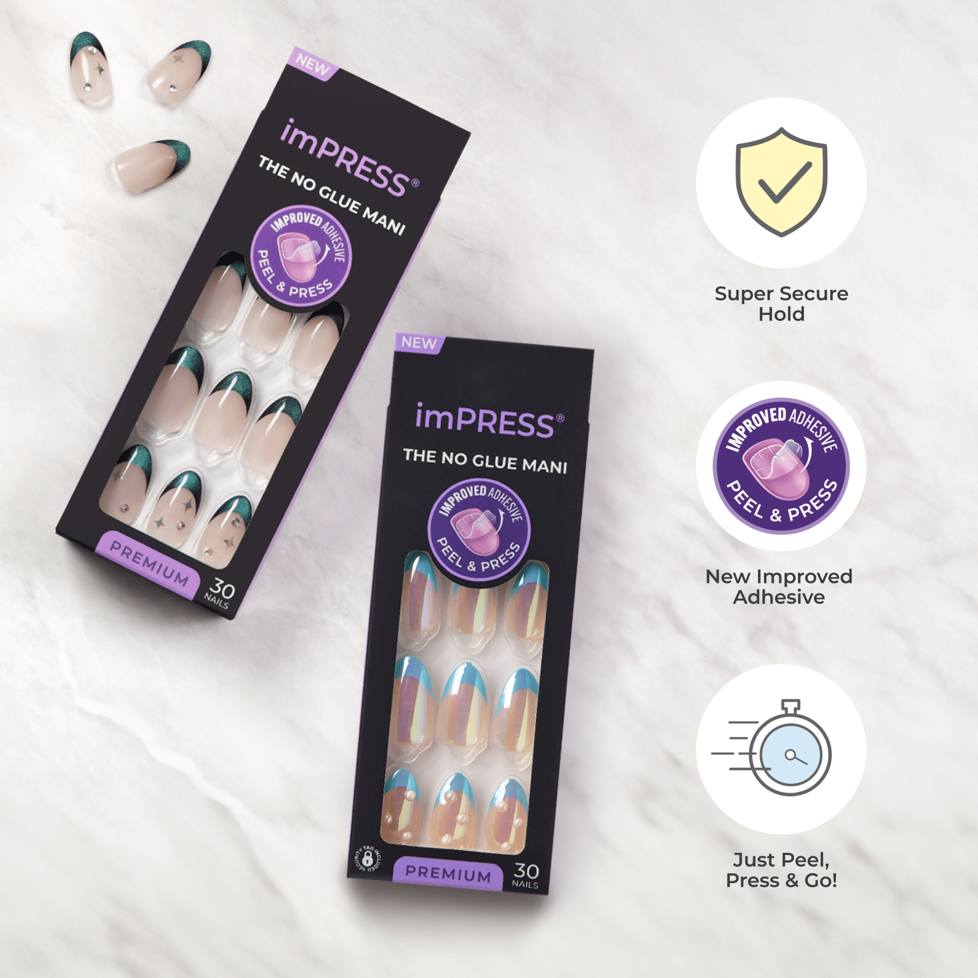 imPRESS Premium Press On Nails - Party Night