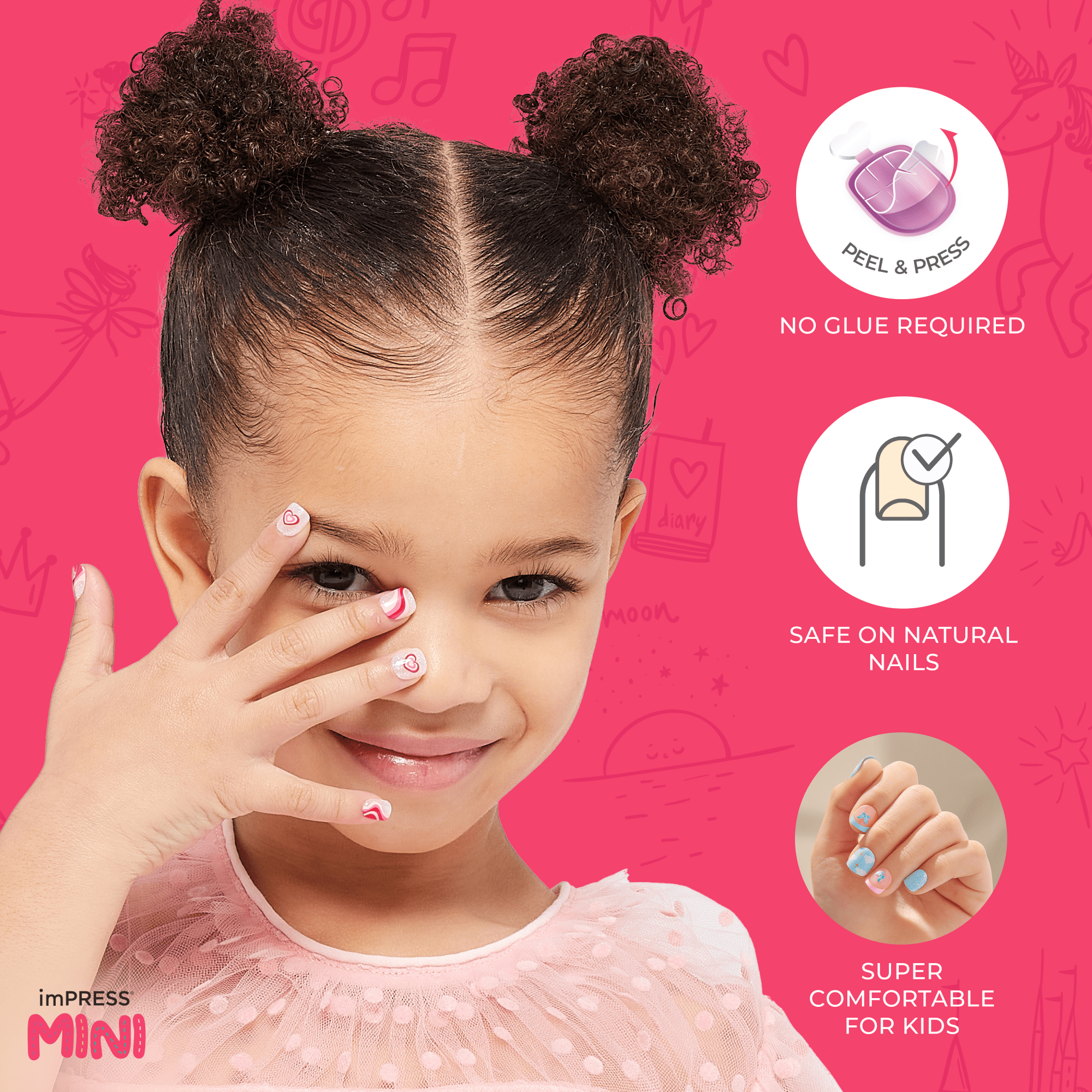 imPRESS Kids Press On Nails - Cuddles