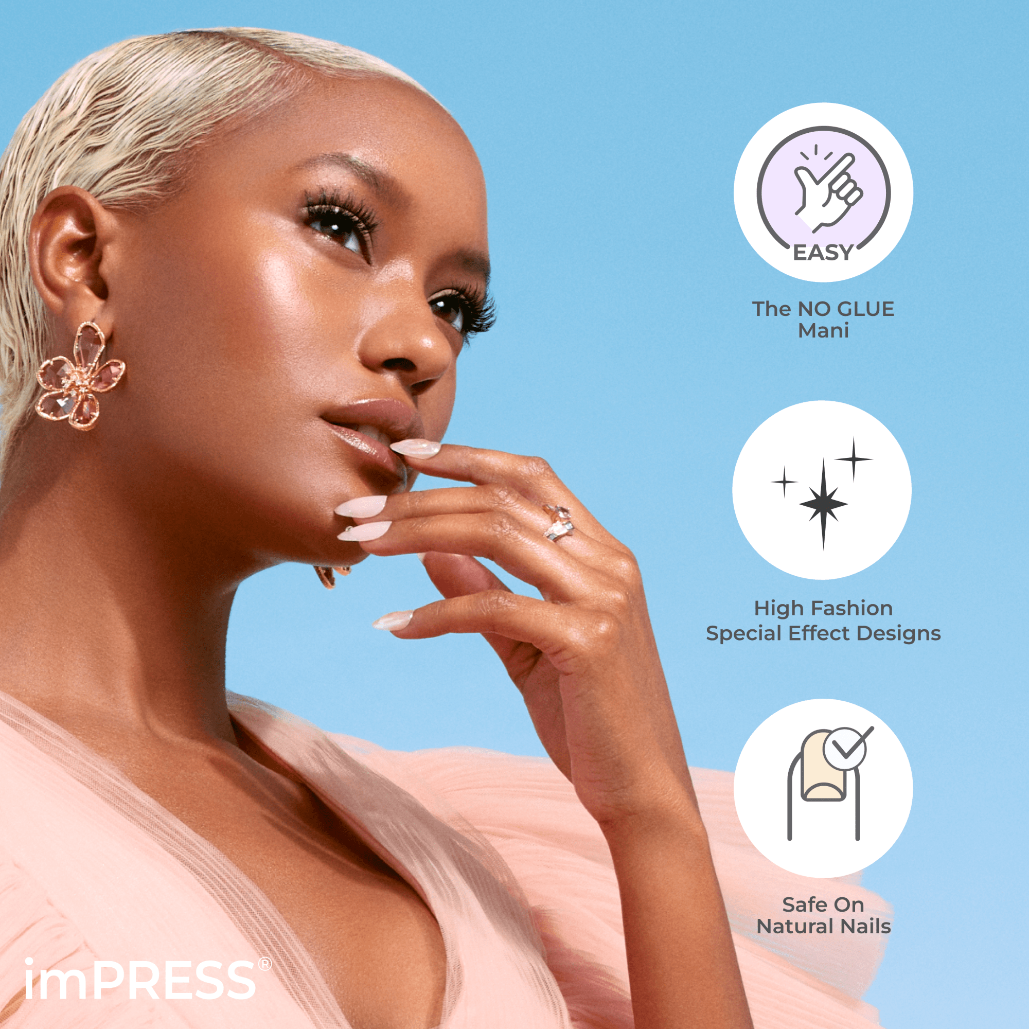 imPRESS Premium Press On Nails - Party Night