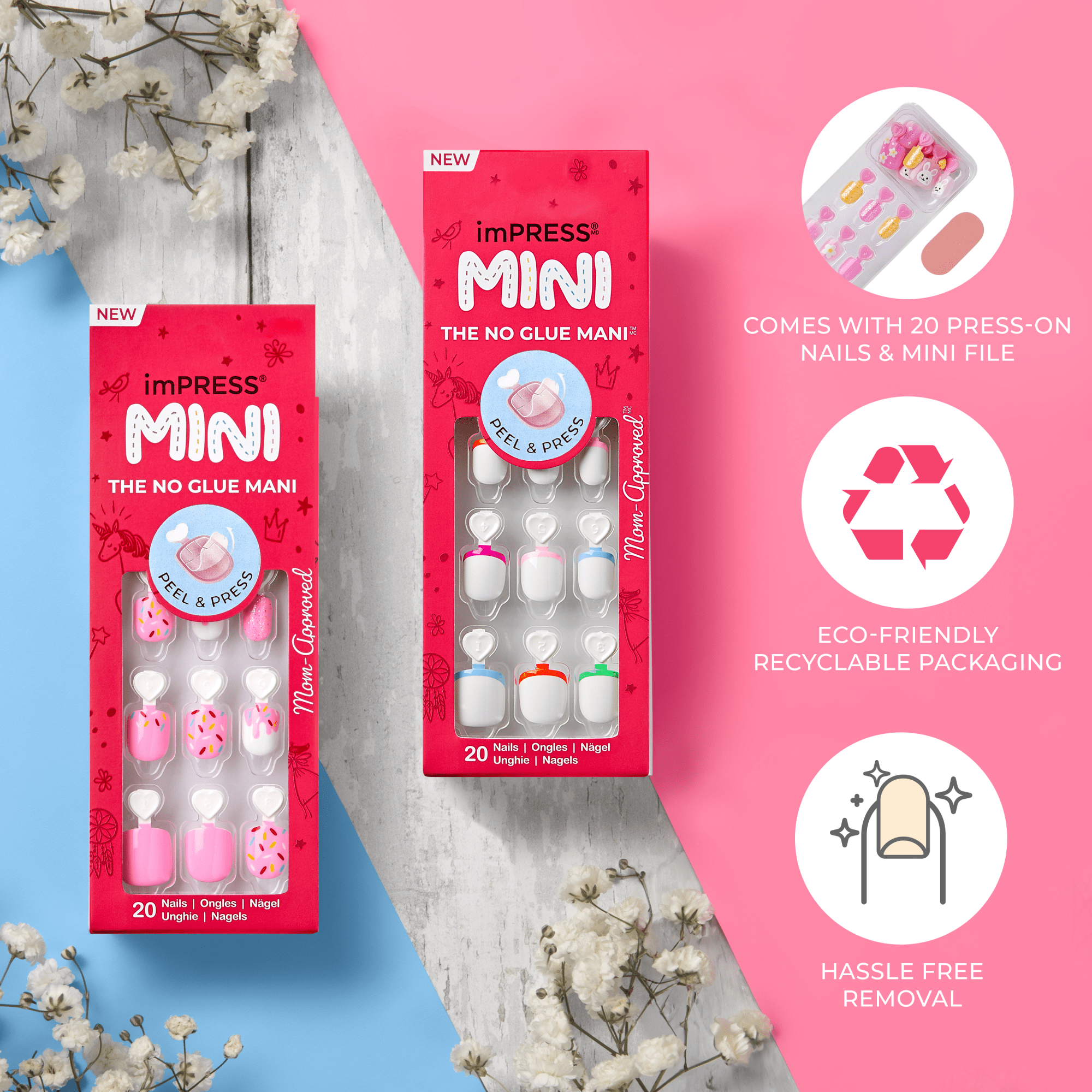 imPRESS Kids Press On Nails - Cuddles
