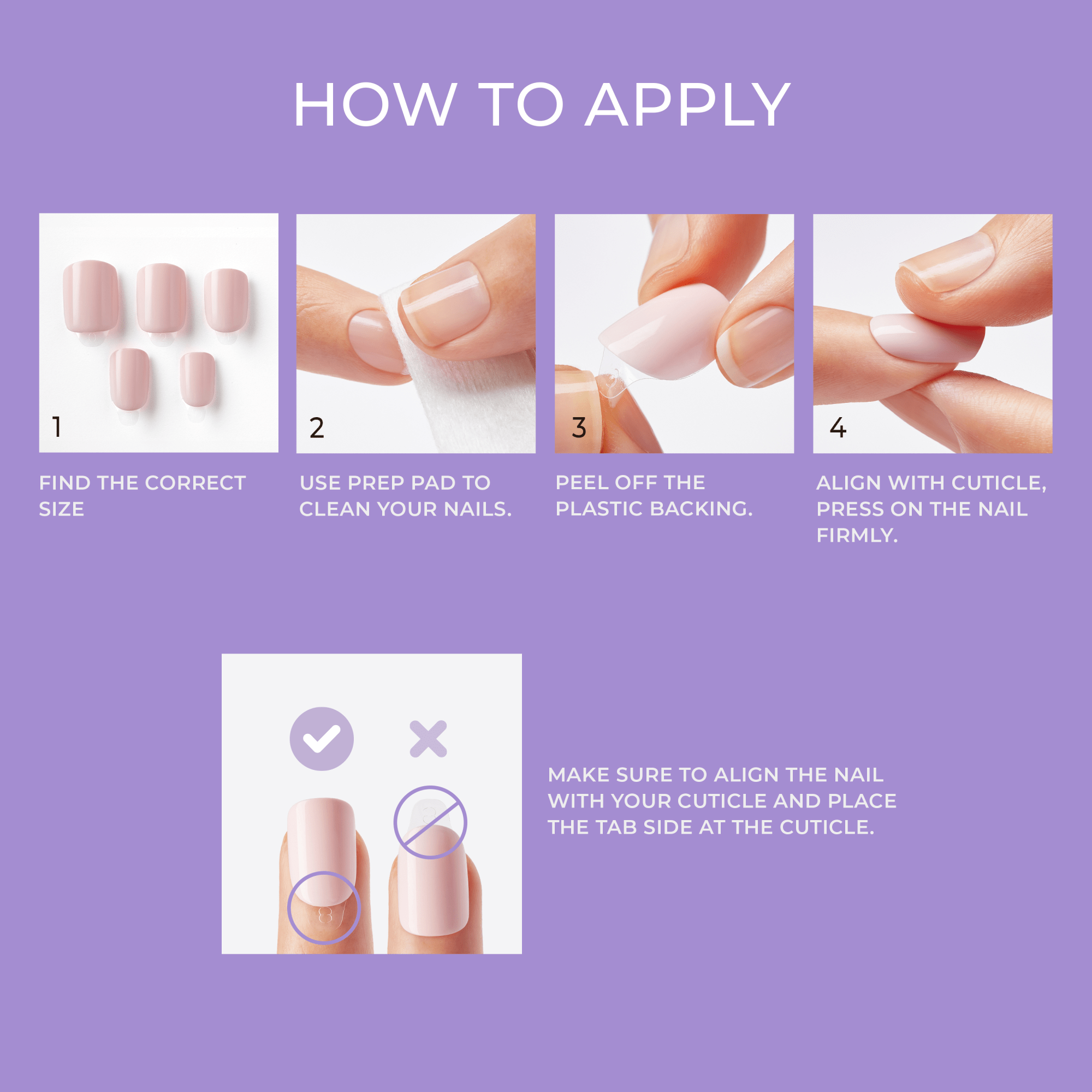 imPRESS Color Press On Nails - Baby why so Blue