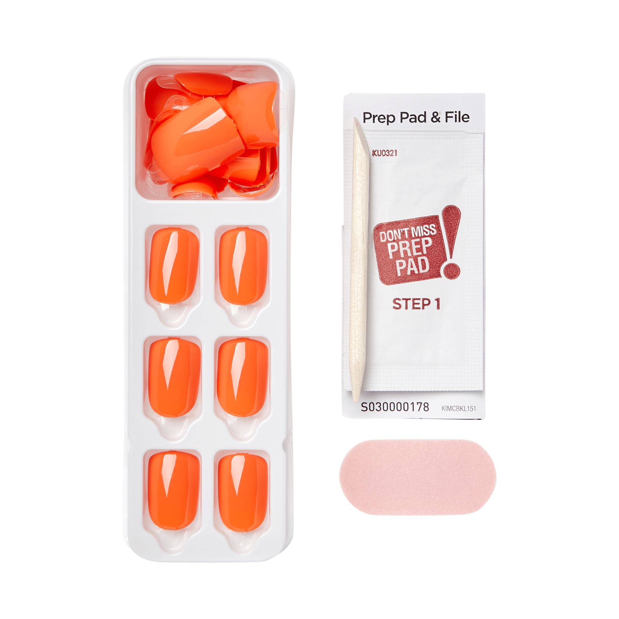 imPRESS Color Press On Nails - Sweet Mango